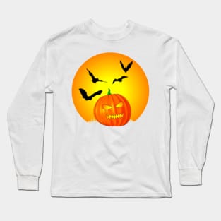 Halloween Moon Long Sleeve T-Shirt